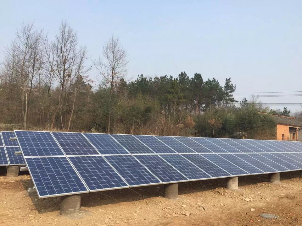 石婆店鎮(zhèn)汪家畈村60KW村級(jí)電站